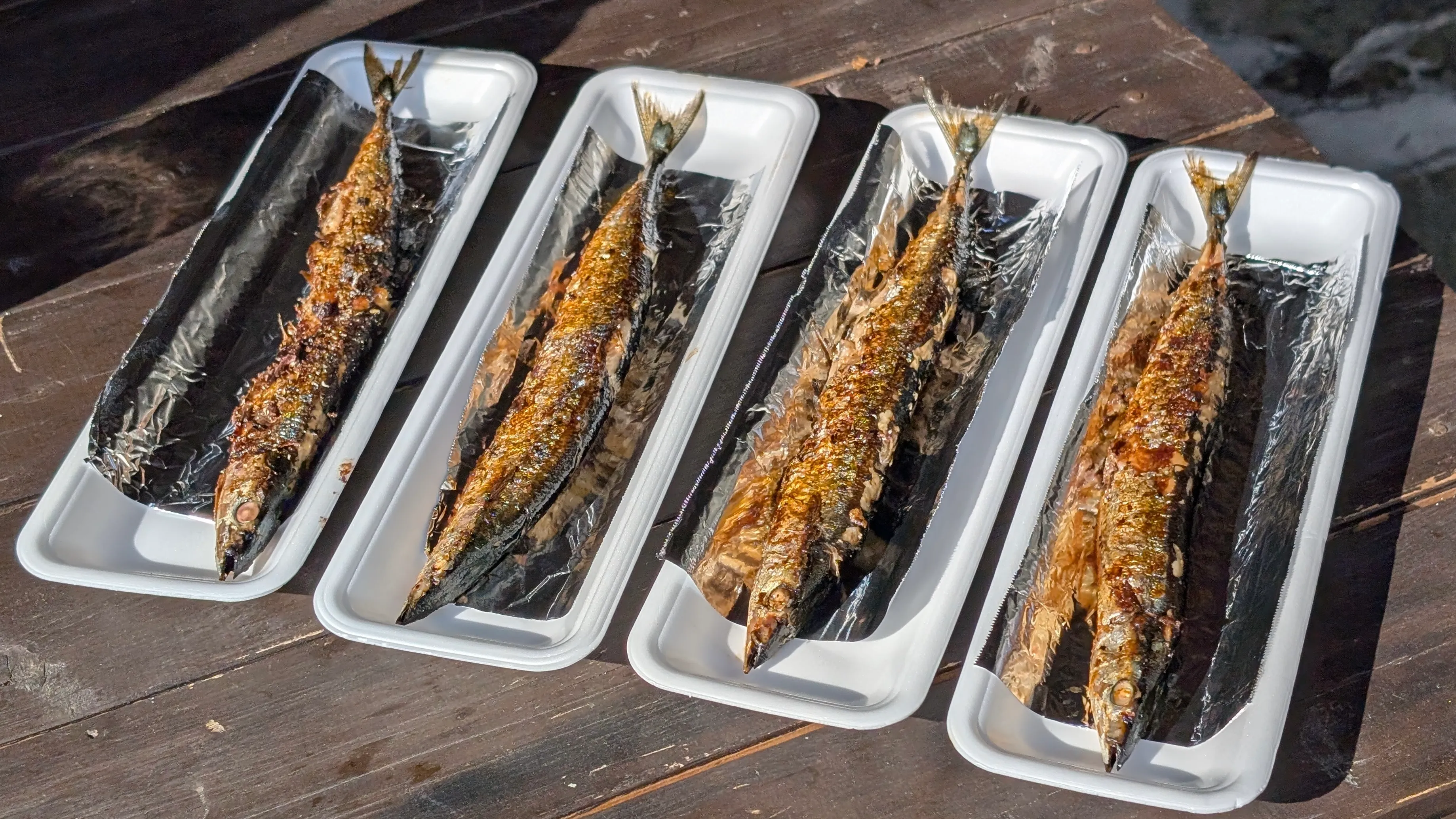 Grilled Saury